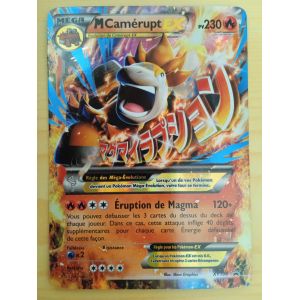 Carte Pok&eacute;mon - M Camerupt Ex (Mega) - Xy 198 - Occasion