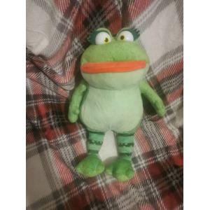 Doudou Peluche Grenouille Nanette Louche Verte Rouge Sherlock Gnomes Officiel - Occasion