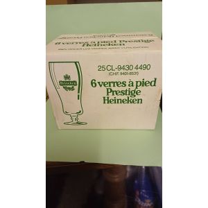 5 Verres &Agrave; Bi&egrave;re Heineken - Occasion