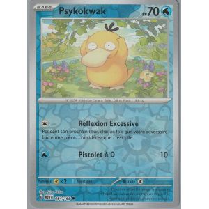 Carte Pok&eacute;mon - Psykokwak - 054/165 - Reverse - Ev3,5 151 Mew - Occasion