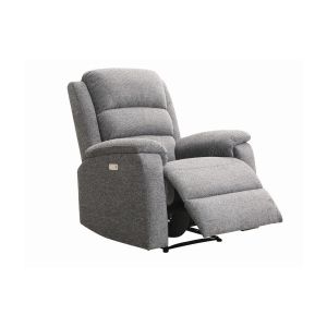 Fauteuil Relax &Eacute;lectrique Nevers En Tissu - Anthracite - Occasion