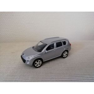 Voiture Peugeot 4007 Gris Metal 1/64-Norev - Occasion