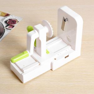 Spiralizer de L&eacute;gumes &agrave; 4 Lames P&acirc;tes Et Spaghettis Aux Coupe-Spirale Pomme Terre Trancheur Courgettes - Occasion