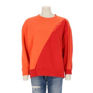 Reconditionn&eacute; - Sweat Femme Orange - Taille M - Femme - Orange - Occasion