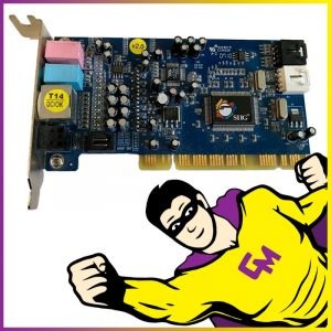 Carte Son SIIG LP-000022-S2 AZU2146X0852 PCI High Profil - Occasion