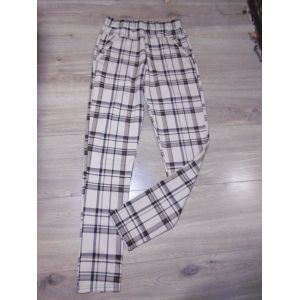 Pantalon Legging Stretch Carreaux &Eacute;cossais T 38 - Occasion