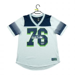 Reconditionné - Maillot Nfl Seattle Seahawks - Taille L - Femme - Blanc - Occasion