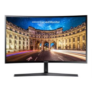 Samsung C27F396FHU - CF396 Series - &eacute;cran LED - incurv&eacute; - 27" - 1920 x 1080 Full HD (1080p) - VA - 250 cd/m&sup2; - 3000:1 - 4 ms - HDMI, VGA - noir brillant - Occasion
