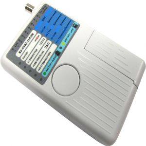 4-in-1 Cable Tester (RJ45 + USB + RJ11 + BNC) - Occasion