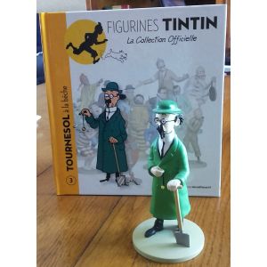 Figurine Tintin Collection Officielle 3" Tournesol A La Beche" 2012 Moulinsart Herge - Occasion