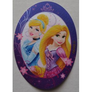 Princesse Raiponce Ecusson Patch Thermocollant Ovale Princesses Disney- - Occasion