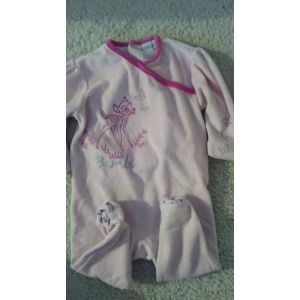Joli Pyjama Bébé Fille Disney Bambi Taille 2 Ans / 24 Mois Idée Cadeau - Occasion