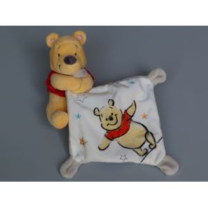 Doudou Winnie Mouchoir Étoiles Disney Nicotoy - Occasion