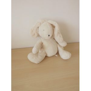 Peluche Doudou Lapin Blanc Dpam Du Pareil Au Même - Occasion