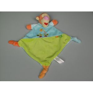 Doudou Tigrou Plat Bleu Vert Radis Arrosoir Disney Nicotoy - Occasion