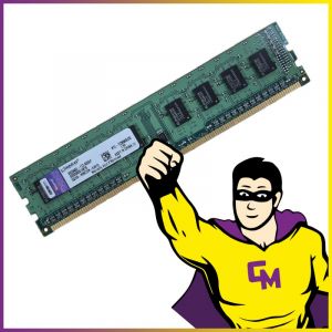 2Go RAM DDR3 Kingston KTL-TCM58S/2G DIMM PC3‑8500 1066 Mhz 1.5v M&eacute;moire PC - Occasion