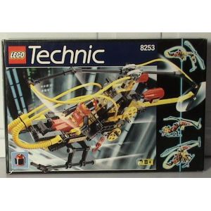 LEGO Technic 8253 Hélicoptère de Pompier avec 1 Figurine Fire Helicopter - Occasion