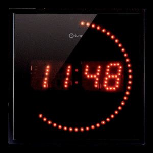 Orium&reg; Horloge LED Murale Studio- Visibilit&eacute; de loin- Bon contraste - 28 x 28 cm - Occasion