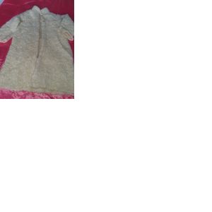 Manteau En Laine Bouclée Beige - Occasion