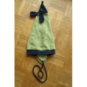 Bonnet Babymini By Catimini Vert Bleu 18 / 24 Mois - Occasion