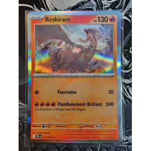 Reshiram Rare Holo - Méga-Evolution Me02 - Flammes Fantasmagoriques - 017/094 Carte Pokémon - Occasion