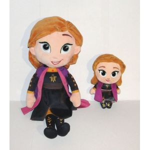 Peluche Anna La Reine Des Neiges - Lot 2 Doudou Princesse Frozen 2 Disney Simba Toys - Occasion