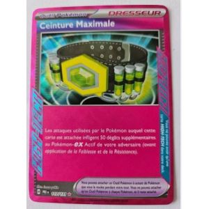 Pokémon Ceinture Maximale 117 / 131 Evolutions Prismatiques - Occasion