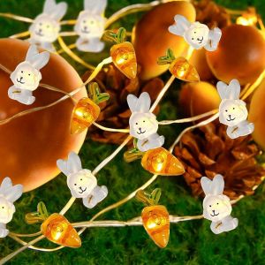 Guirlande Lumineuse De Pâques, Micro Guirlande Lumineuse De Pâques 2m 20led, Guirlande Lumineuse De Décoration De Pâques, Guirlande Lumineuse Led De Décoration De Pâques, Guirlande Lum - Occasion