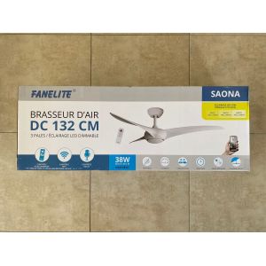 Brasseur d’air / ventilateur de plafond FANELITE Saona - Occasion