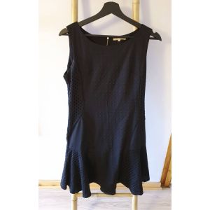 Robe Noire Fermeture Éclair Dans Le Dos S/M - Occasion