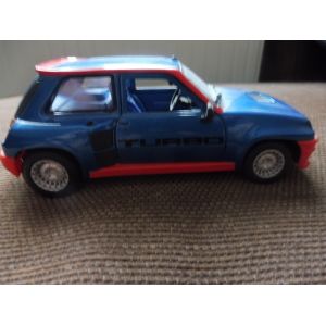 RENAULT 5 TURBO MINIATURE BBURAGO 1/24 - Occasion