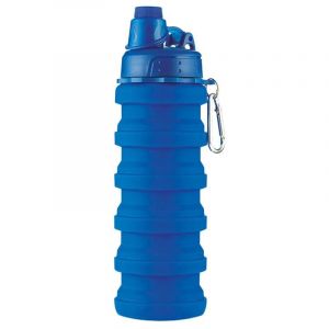 Bouteille D'eau Pliable En Silicone - Bleu - Occasion