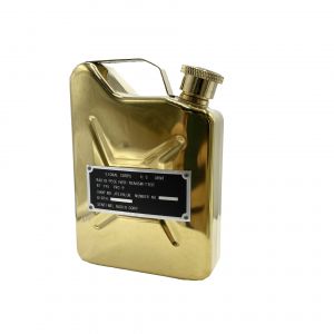 Équipement de camping portable 180ml acier inoxydable huile pot huile baril métal conteneur - Occasion