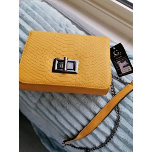 Petite sac à main moutarde. - Occasion