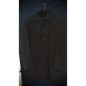 Manteau Homme Noir Griffe Noire Taille 52 - Occasion