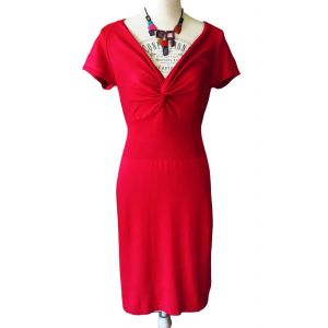 Robe Morgan Taille 36 Rouge Polyester & Elasthanne Tbe - Occasion