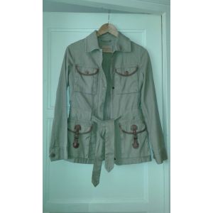 Veste Saharienne Massimo Dutti Lin Cotton T 36 - Occasion