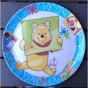 Assiette Winnie L&#39;Ourson, Tigrou Et Bourriquet Trudeau, Walt Disney, Dessin Animé, Figurine - Occasion