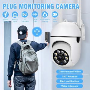 Cam&eacute;ra de vid&eacute;osurveillance 3AJNight, d&eacute;tection de mouvement, Wifi, cam&eacute;ra IP, s&eacute;curit&eacute;, touristes, mort, infrarouge, sans fil - Occasion