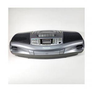 RADIO CASSETTE CD HIFI BOOMBOX GHETTO BLASTER NUMERIC TUNER ENREGISTR LIRE CDISK STATIONS MUSIC K7 MINI CHAINE STEREO SOUND VIRTUALIZER PLATINE PILE/SECT PANASONIC RX.DS19 ELECTRO ENCEINTE 2 HAUTPARL - Occasion