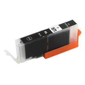 1 Cartouche d'encre noire pour remplacer Canon CLI-571Bk Compatible/non-OEM de Go Inks - Occasion