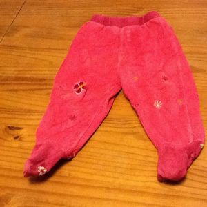 Pantalon Pyjama Rouge 6 Mois Bebe - Occasion