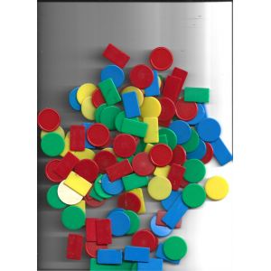 Lot De Jetons En Plastique Pour Jeu De Socièté .Nain Jaune.... - Occasion