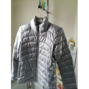 Blouson Matelassé Gap Couleur Argenté Xs - Occasion