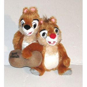 peluche tic et tac disney best friends doudou ecureuil disneyland paris - Occasion