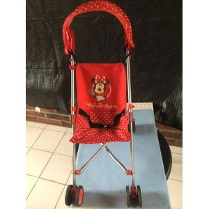 jouet : poussette cane minnie - marque : Hauck - Disney Disneyland paris - comme neuve - Occasion