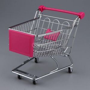 Mini Caddie De Supermarch&eacute;, Petit Chariot De Shopping, Jouet De Rangement Pour Enfants - Occasion