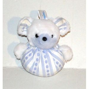 Doudou Ours Boule Anima Hochet Peluche Tissus - Occasion