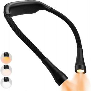Flexible Led Neck Reading Light Usb Rechargeable Book Bed Night Lamp Hands Free - Occasion
