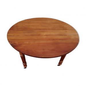 Table Ronde Ancienne Bois - Occasion